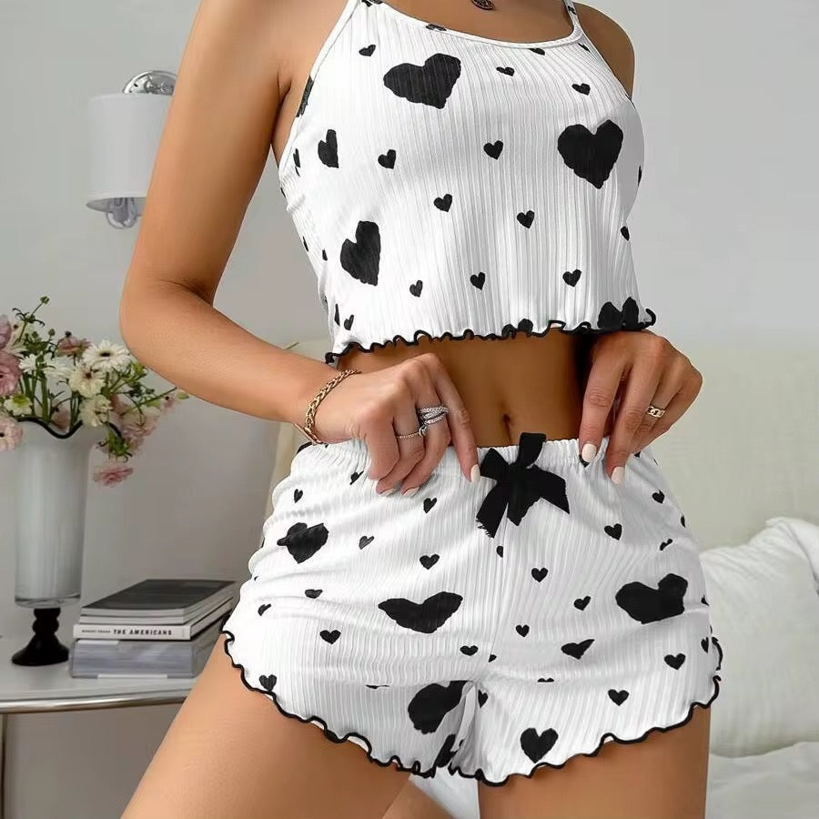 Set Pizhame Verore “Heart Vibes” – Komfort & Stil çdo natë